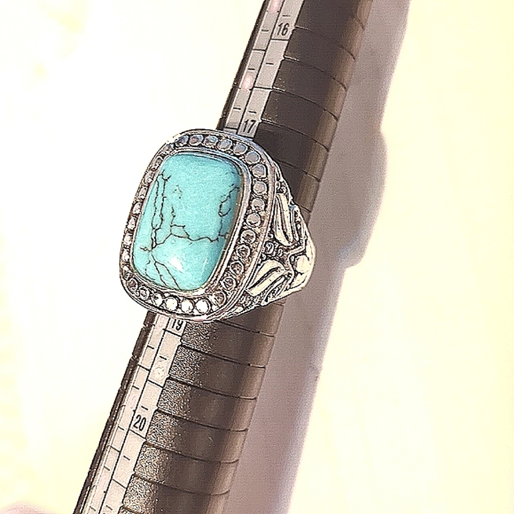 Unisex Turquoise Ring